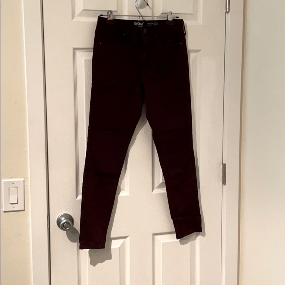Mossimo deep purple jeans